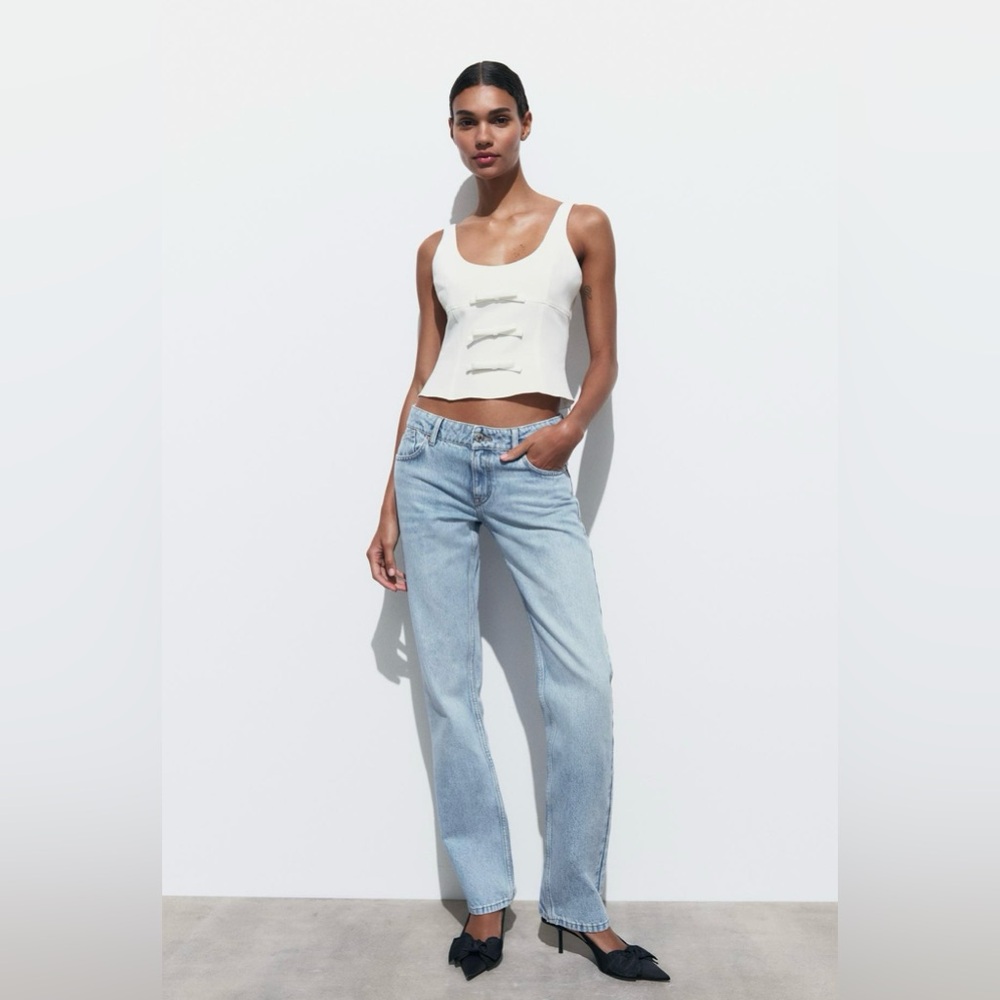 Zara Bows Top